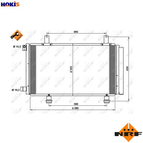 Condensatore climatizzatore - condensatore,