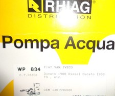 RHIAG WP 834  POMPA ACQUA PER