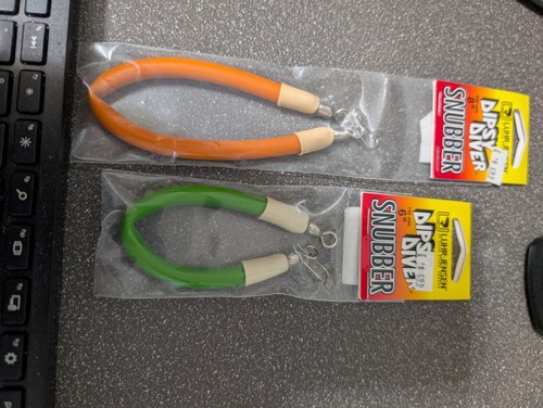 Dipsy diver snubbers e 6 - diver, 6"