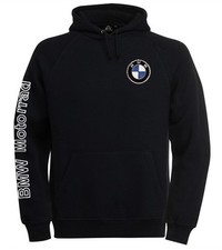 FELPA BMW CON CAPPUCCIO RICAMATA E STAMPATA