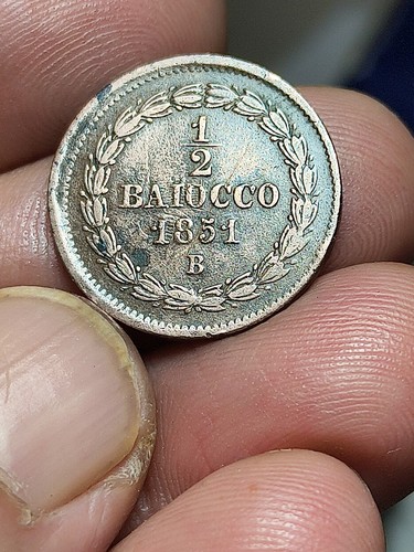 Stato pontificio baiocco - pontificio, 1/2