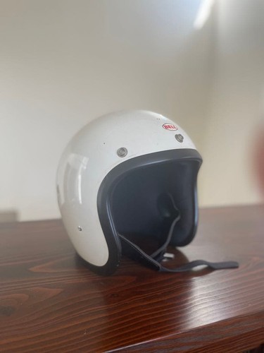 Casco moto epoca bell super - moto, d'epoca