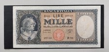 MILLE LIRE ITALIA MEDUSA ORNATA DI PERLE - 14 agosto 1947
