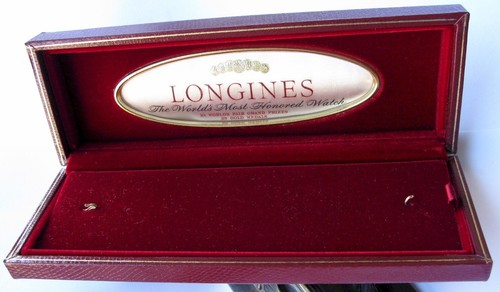 Longines vintage leather box - longines:,