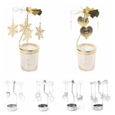 Candela portacandele rotante