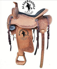 Sella per cavallo con corda a