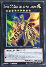 NUMERO C107 NEO DRAGO TACHIONICO OCCHI GALATTICI Super Rara MP15-IT023 YUGIOH
