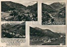 1956 CORTENO GOLGI Varie vedute Passo d’Aprica Brescia Cartolina Vedutine