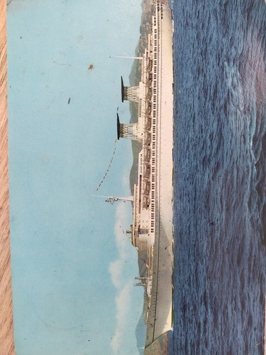 Cartolina vintage nave - vintage,