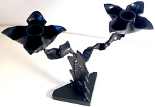 CANDELABRO PORTACANDELE-FERRO