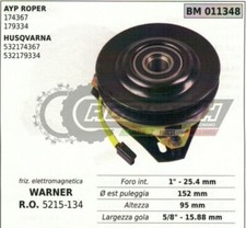 FRIZIONE ELETTROMAGNETICA WARNER 5215134 Ø152mm H95mm TRATTORINO RASAERBA