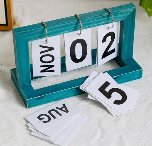 Calendario perpetuo rustico