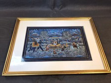 Quadro Ricamo O Pittura Su