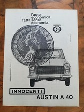 Pubblicità Advertising Innocenti AUSTIN A 40 1961 Ritaglio Giornale