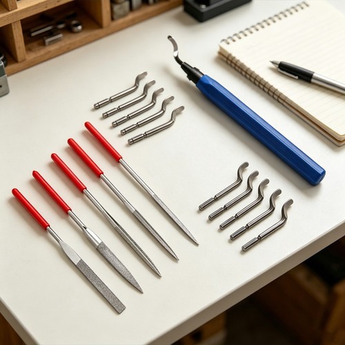 Set attrezzi sbavatura - set,