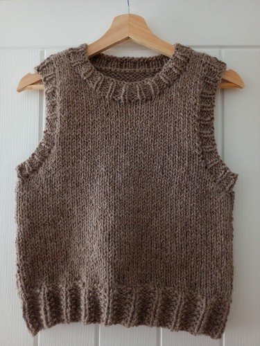 Gilet cropped misto lana - , e