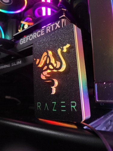 Led gaming desktop pc - led,