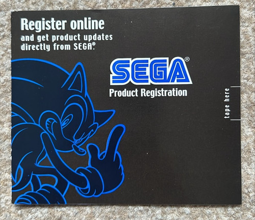 Sega scheda registrazione - di,