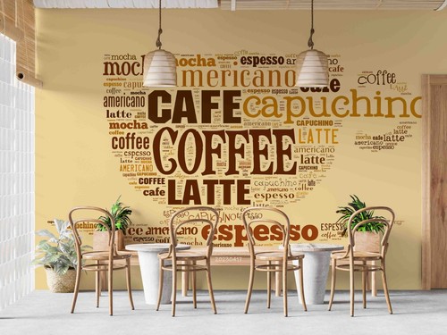 Poster lettere mandorla - poster,