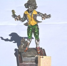 Statuina fanciullo con cane