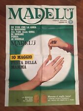 manifesto poster affiche,1970,MADELU GIOIELLI VALENZA PO,FESTA DELLA  MAMMA 