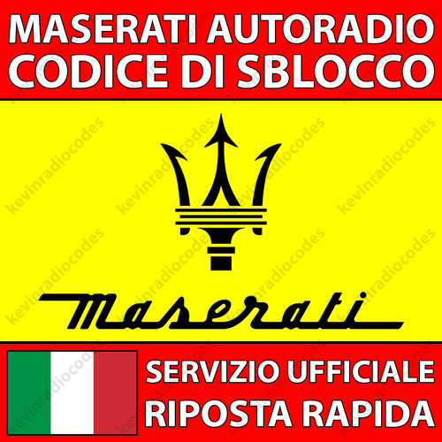 Maserati radio codice - ✅maserati,