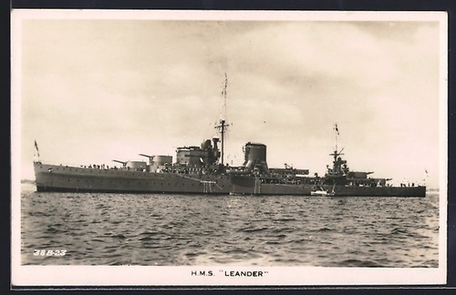 Nave guerra hms leander - nave,