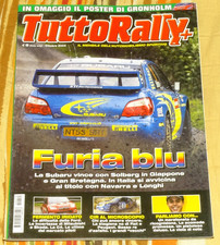 RIVISTA TUTTO RALLY PIU' MENSILE SPORTIVO OTTOBRE 2004