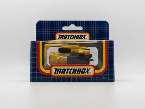 Matchbox bulldozer giallo - mb-9,