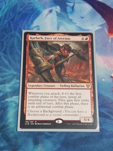 Mtg karlach fury avernus - karlach,, of