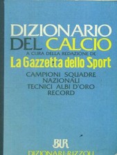DIZIONARIO DEL CALCIO