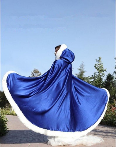 Mantello lungo sposa - mantello, da
