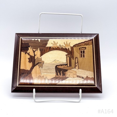 Quadro intarsiato vintage - quadro,