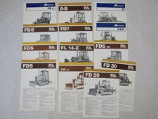 13 depliant Fiat Allis FD20