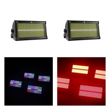 2xDJ luce stroboscopica 8+8