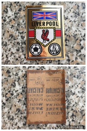 Scudetto liverpool album - liverpool,