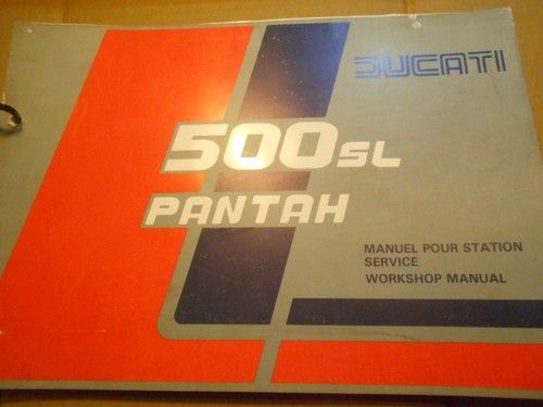 Manuale officina ducati pantah - manuale,