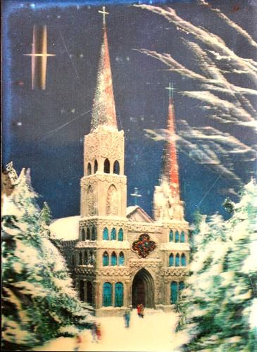 Cartolina vintage auguri - , di