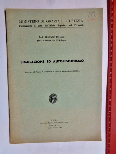 Simulazione autolesionismo - simulazione,