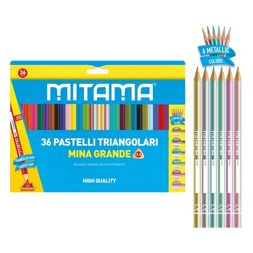 Pastelli colorati mitama - pastelli,