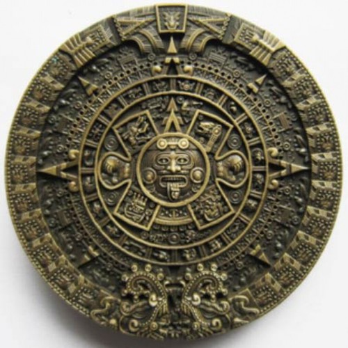 Fibbia calendario azteco - fibbia,