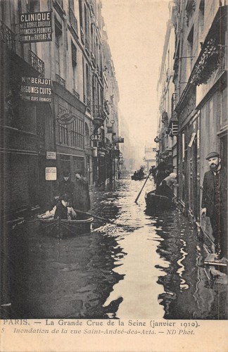 Paris crue la seine - de,
