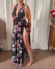 Abito maxi scollo alto Wicked