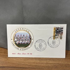 BUSTA PRIMO GIORNO FDC COLLEZIONE JUVENTUS CAMPIONE D'EUROPA 1996 