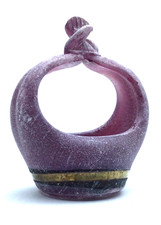 Cestino in Vetro Scavo