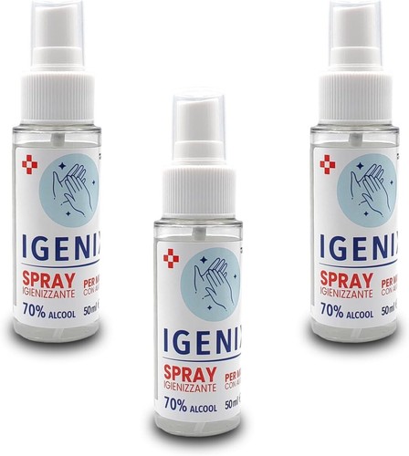 Gel igenizzante mani - 3x,