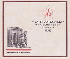 PUBBLICITA' 1925 MACCHINE