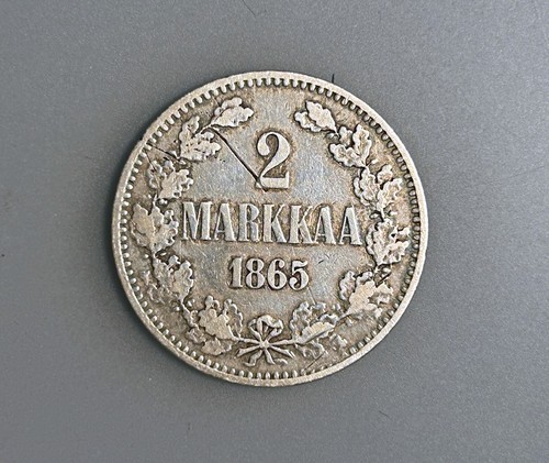 Finlandia markkaa 1865 - 2, km#