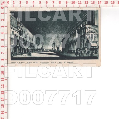 D7717 verona citta - d7717, 1934