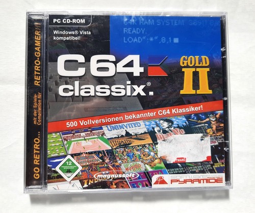 C64 classix gold nuovo e - c64,